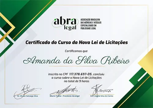 Diploma Amanda Ribeiro